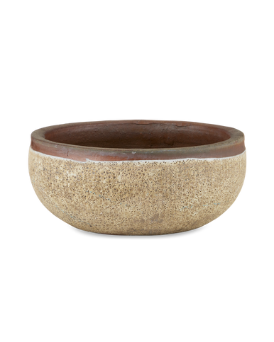 Currey & Co. Lyra Beige Medium Planter 2200-0040