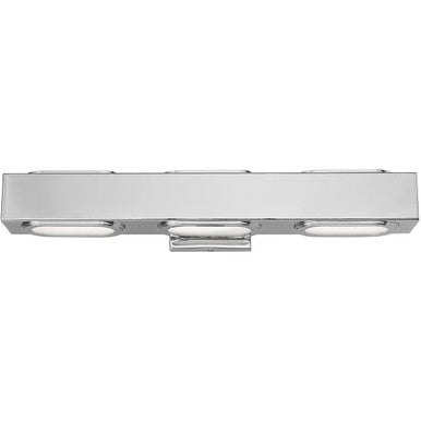 Livex Lighting Kimball Collection 3 Lt Polished Chrome ADA Bath Vanity in Polished Chrome 14853-05