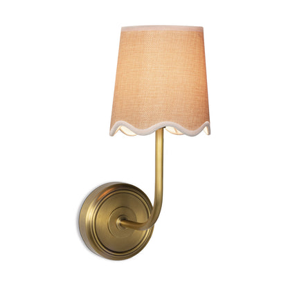 Regina Andrew Coastal Living Ariel Sconce in Natural Brass 15-1167NB