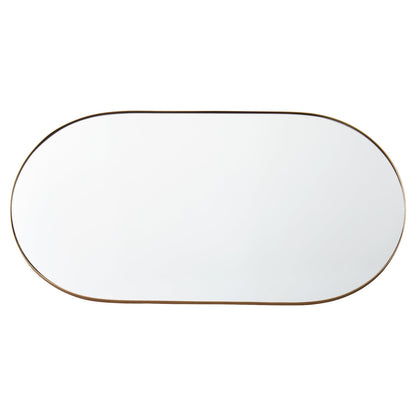 Quorum  Capsule Mirror - Gold 15-2140-21