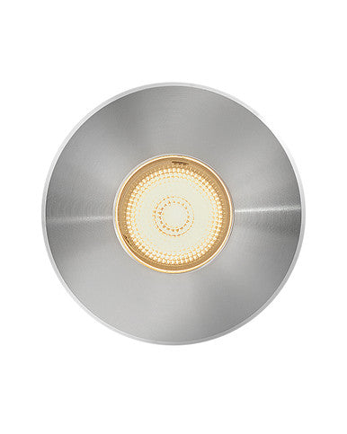 Hinkley Lighting Dot Round Dot LED Large Round Button Light Stainless Steel 15075SS