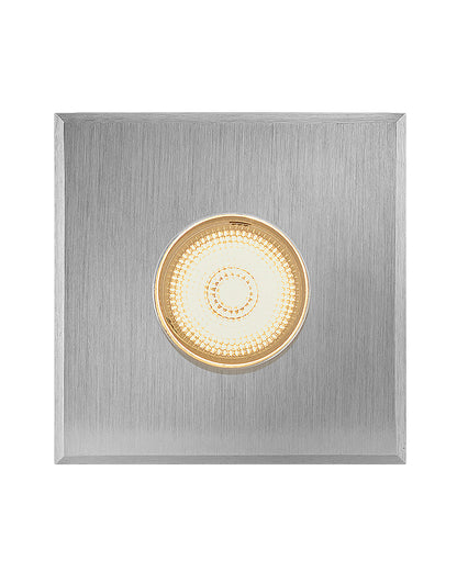 Hinkley Lighting Dot Square Dot LED Small Square Button Light Stainless Steel 15084SS