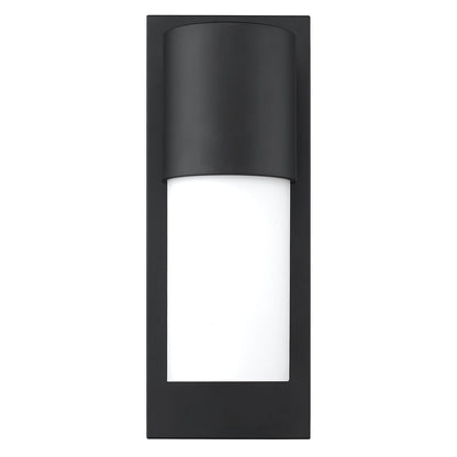 Acclaim Lighting Cooper 1-Light Matte Black Wall Light in Matte Black 1511BK/CL