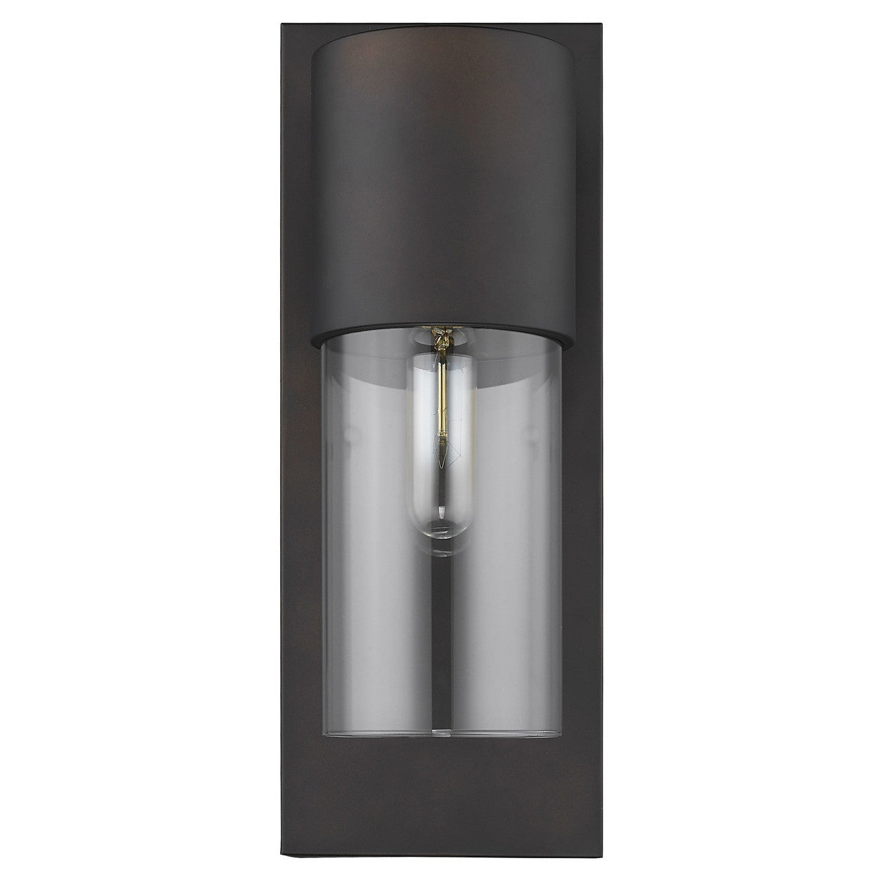 Acclaim Lighting Cooper 1-Light Oil-Rubbed Bronze Wall Light in Oil Rubbed Bronze 1511ORB/CL