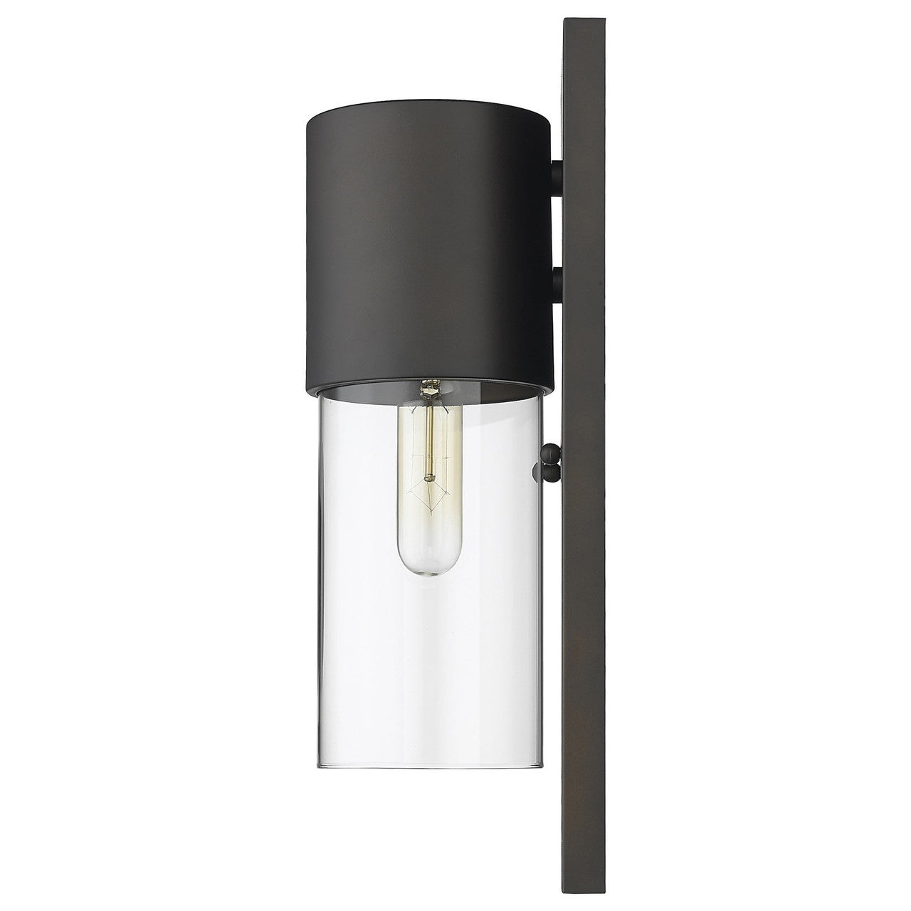 Acclaim Lighting Cooper 1-Light Oil-Rubbed Bronze Wall Light in Oil Rubbed Bronze 1511ORB/CL