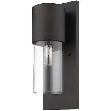 Acclaim Lighting Cooper 1-Light Oil-Rubbed Bronze Wall Light in Oil Rubbed Bronze 1511ORB/CL