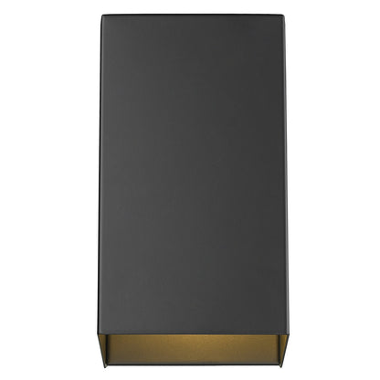 Acclaim Lighting Nolan 1-Light Matte Black Wall Light in Matte Black 1515BK