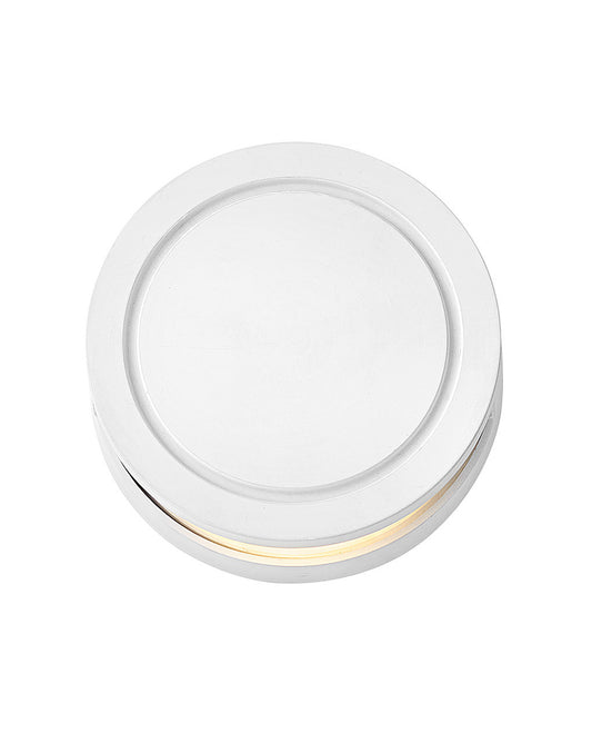 Hinkley Lighting 1517SW Modern Deck Round Landscape in Satin White