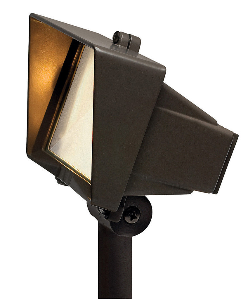 Hinkley Lighting 50w Flood Light with Frosted Lens Flood Light with Frosted Lens Bronze 1521BZ