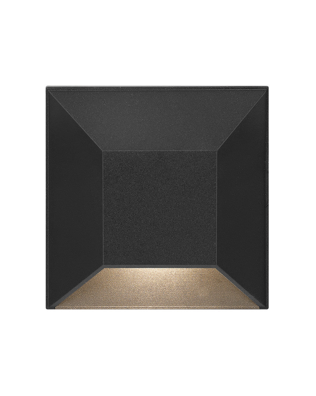 Hinkley Lighting Nuvi Deck Sconce Nuvi Square Deck Sconce Black 15222BK