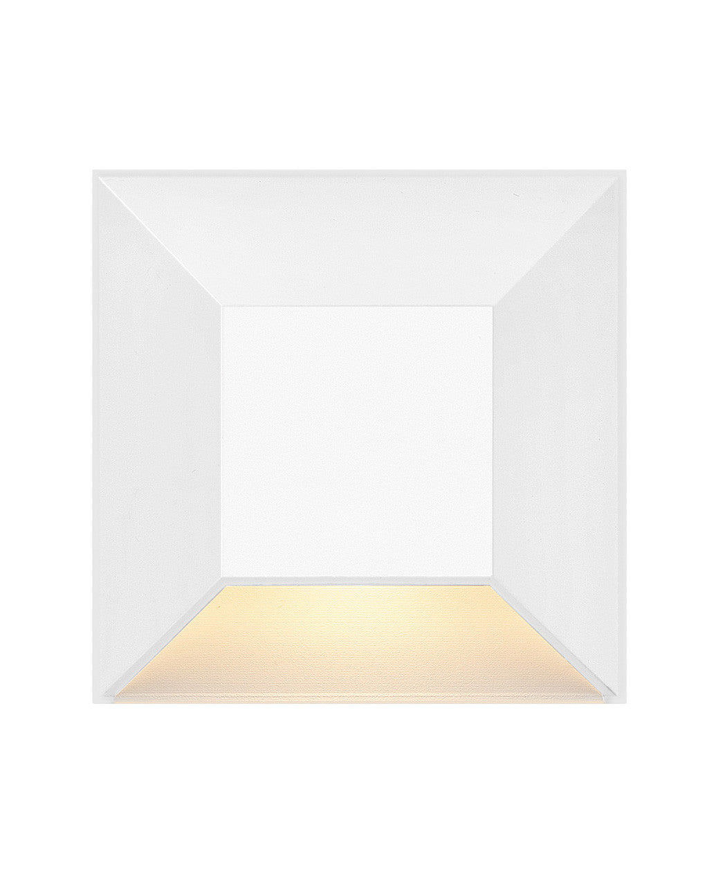 Hinkley Lighting Nuvi Deck Sconce Nuvi Square Deck Sconce Matte White 15222MW