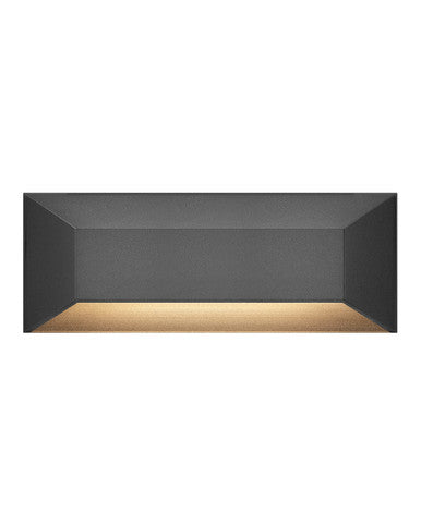 Hinkley Lighting Nuvi Deck Sconce Nuvi Large Rectangular Deck Sconce in Black 15228BK