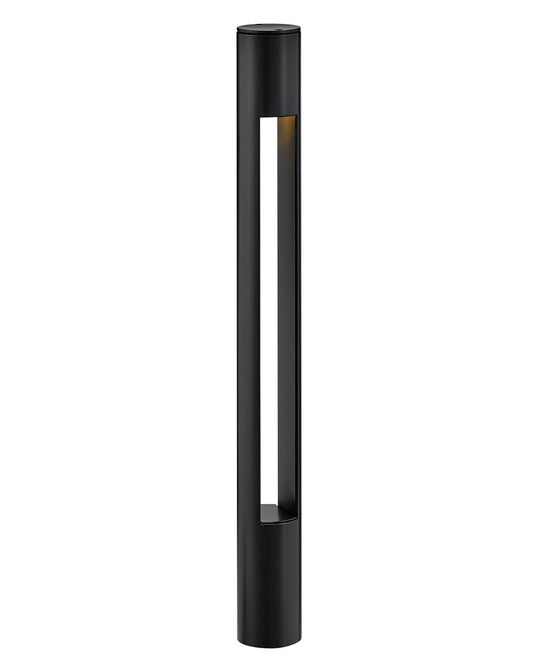 Hinkley Lighting Atlantis Bollard Atlantis Round Small Bollard in Satin Black 15501SK