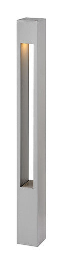 Hinkley Lighting Atlantis Bollard Atlantis Square Small Bollard Titanium 15502TT