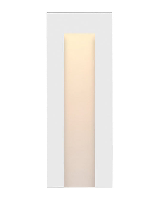 Hinkley Lighting Taper Deck Sconce 12v Tall Vertical Satin White 1551SW