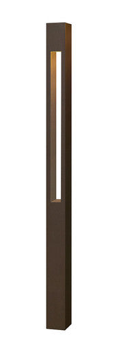 Hinkley Lighting Atlantis Square Large Bollard Bronze 15602BZ