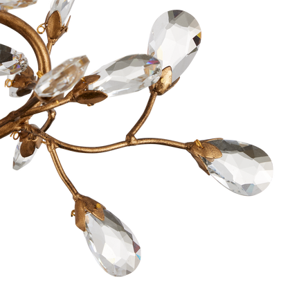 Currey & Co. Crystal Bud Semi-Flush Mount 9000-1123