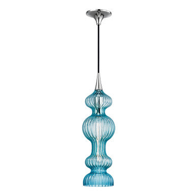 Hudson Valley Lighting Pomfret Pendant in Polished Nickel 1600-PN-BL