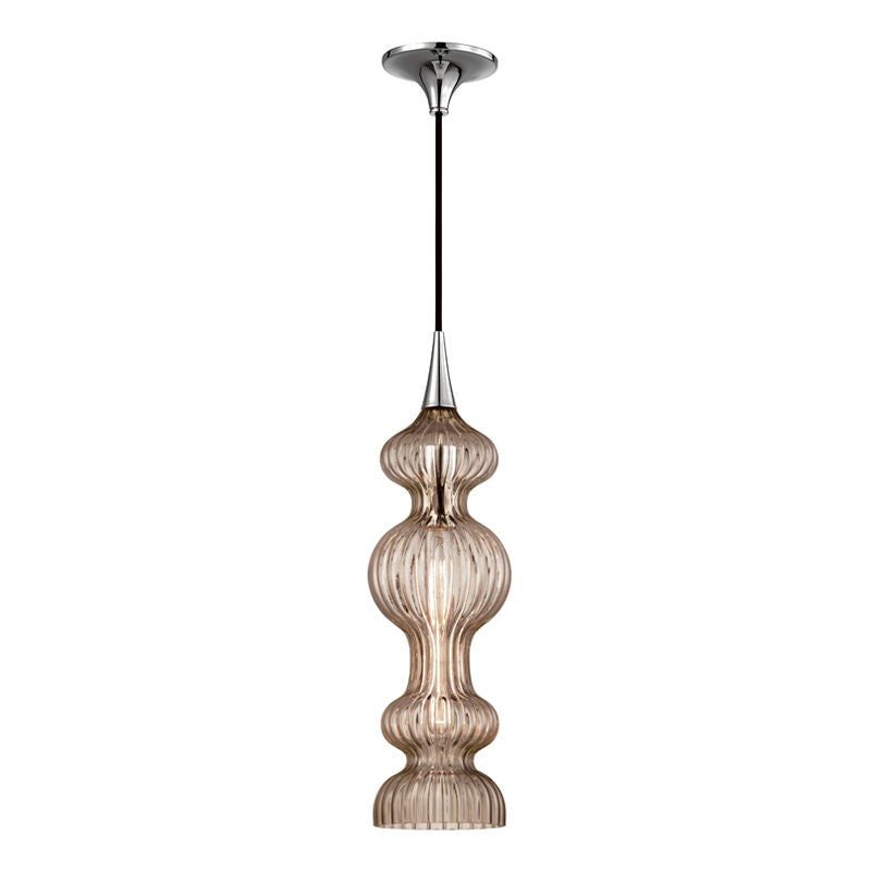 Hudson Valley Lighting Pomfret Pendant in Polished Nickel 1600-PN-BZ