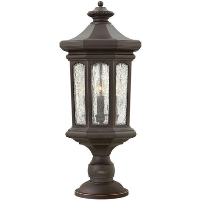 Hinkley Lighting Raley Large Post Top or Pier Mount Lantern Oil Rubbed Bronze LED Bulb(s) Included 1601OZ-LL