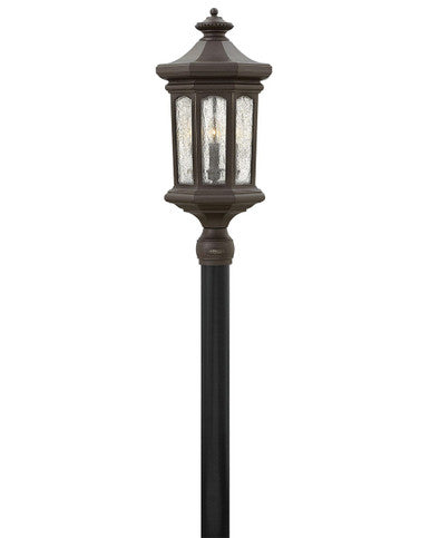 Hinkley Lighting Raley Large Post Top or Pier Mount Lantern 12v Oil Rubbed Bronze Low Voltage 12V LED Bulb(s) Included 1601OZ-LV