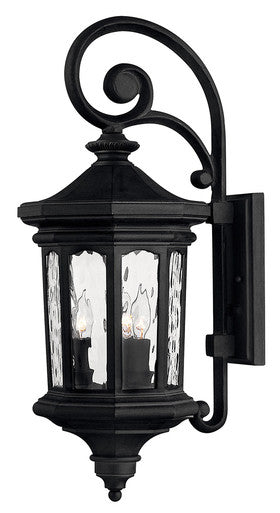 Hinkley Lighting Raley Medium Wall Mount Lantern Museum Black LED Bulb(s) Included 1604MB-LL