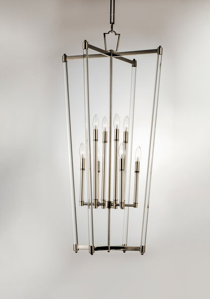 Maxim Lucent 8-Light Pendant in Polished Nickel 16102CLPN