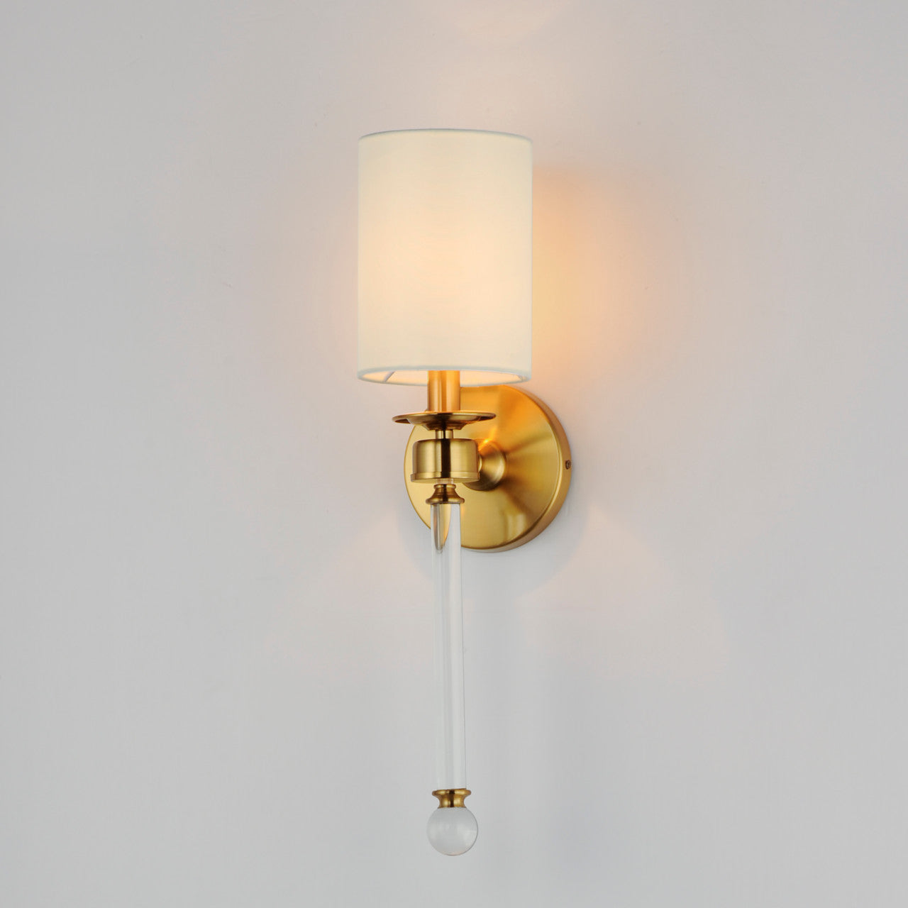 Maxim Lucent 1-Light Wall Sconce in Heritage 16109WTCLHR