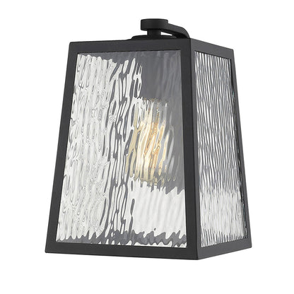 Acclaim Lighting Hirche 1-Light Matte Black Wall Light in Matte Black 1612BK