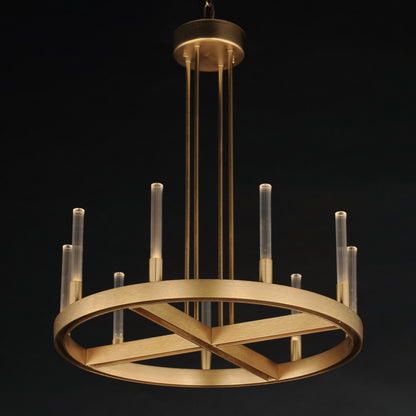 Maxim Ovation 24" LED Chandelier in Gold 16162CRGLD