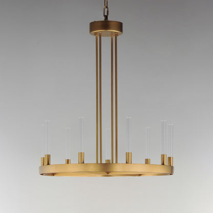 Maxim Ovation 24" LED Chandelier in Gold 16162CRGLD