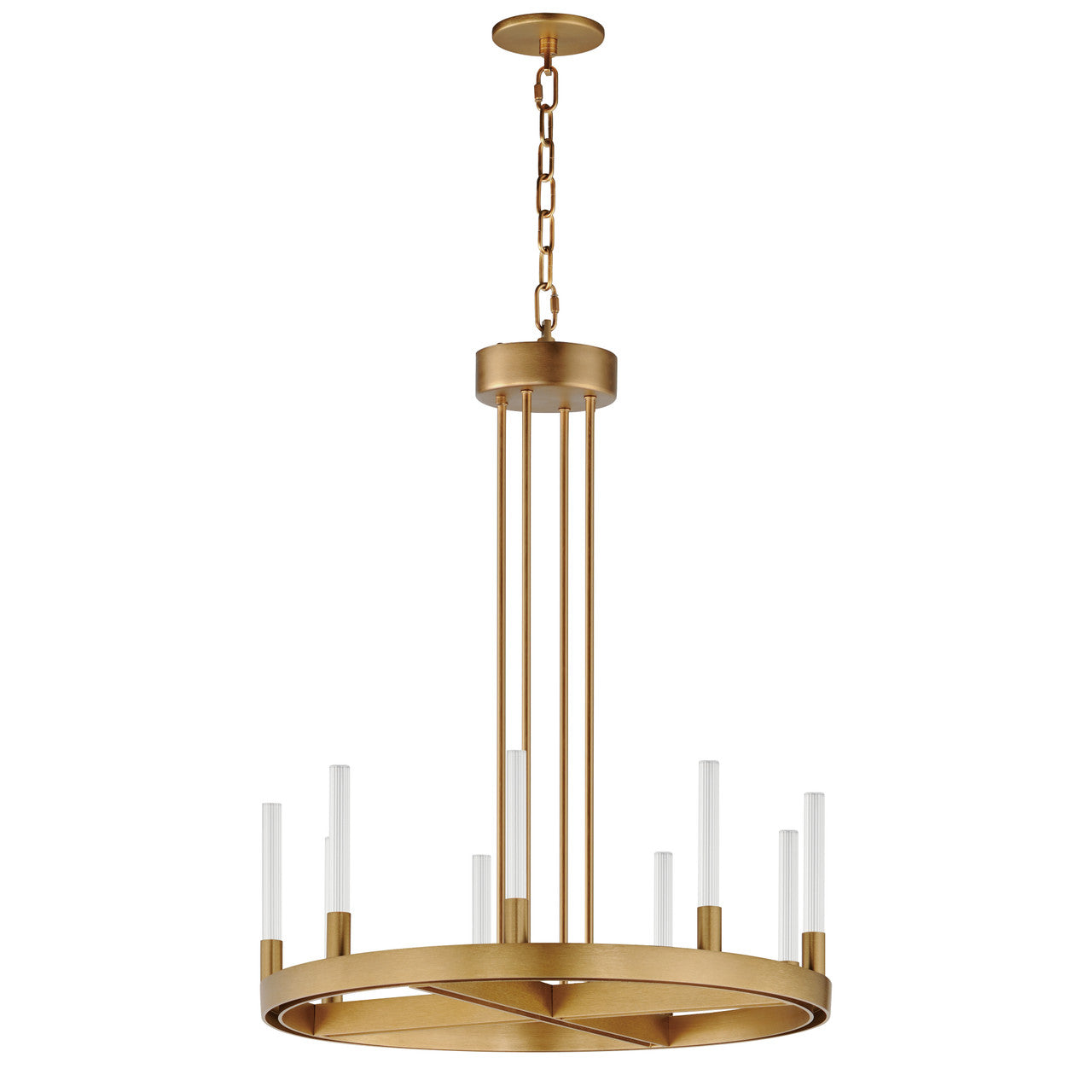 Maxim Ovation 24" LED Chandelier in Gold 16162CRGLD