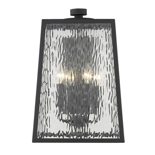 Acclaim Lighting Hirche 4-Light Matte Black Wall Light in Matte Black 1622BK