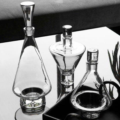 Global Views High Shoulder Decanter Clear 6.60078