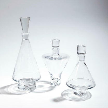 Global Views High Shoulder Decanter Clear 6.60078