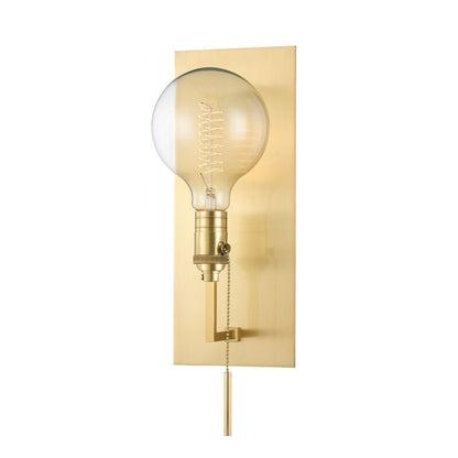 Hudson Valley Lighting Kramer Wall Sconce in Aged Brass 1651-AGB