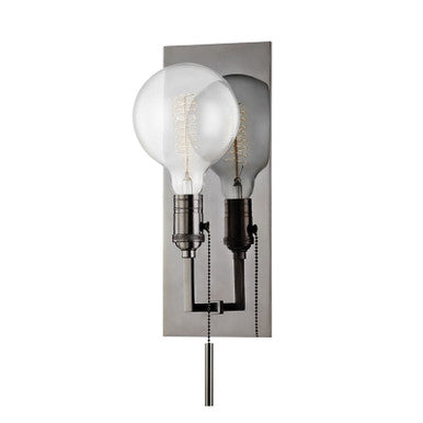 Hudson Valley Lighting Kramer Wall Sconce in Black Nickel 1651-BLNK