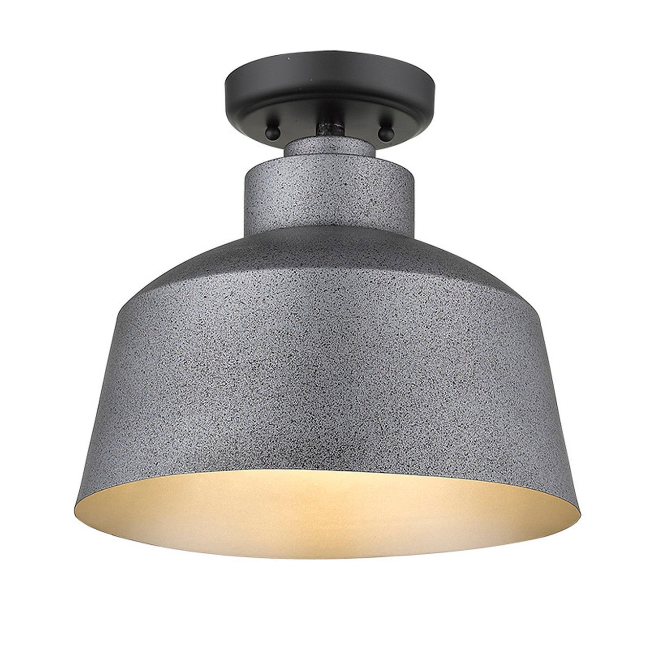 Acclaim Lighting Barnes 1-Light Gray Convertible Pendant in Gray 1655GY