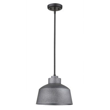 Acclaim Lighting Barnes 1-Light Gray Convertible Pendant in Gray 1655GY