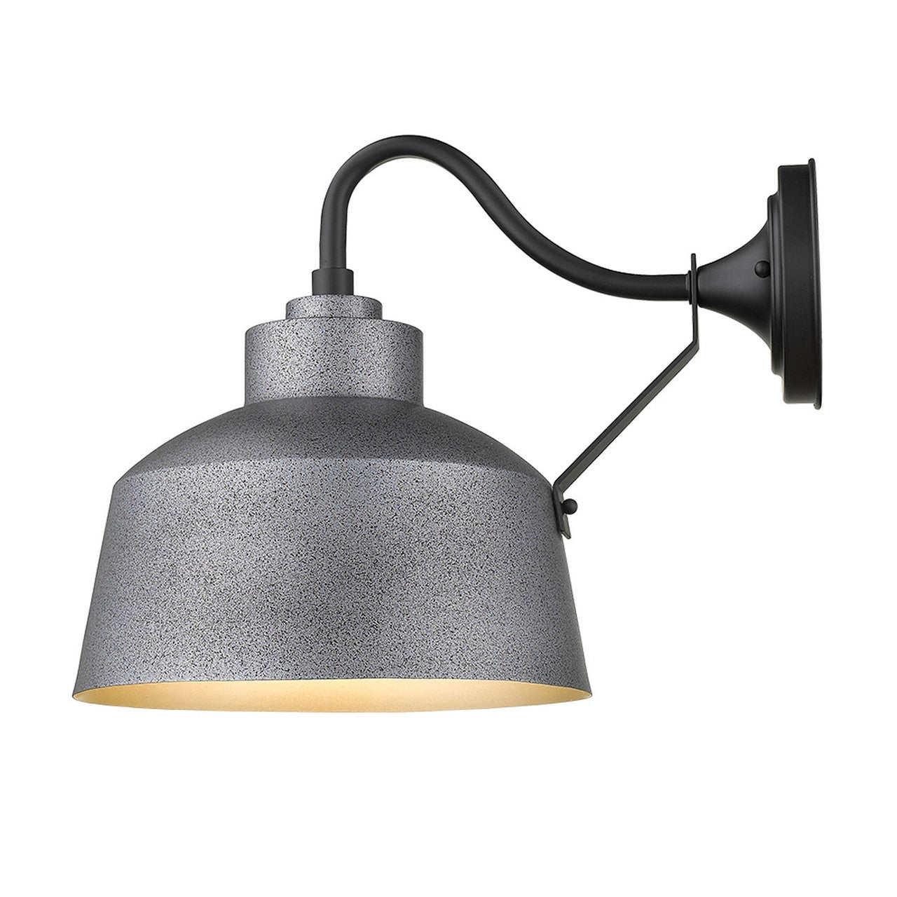 Acclaim Lighting Barnes 1-Light Gray Wall Light in Gray 1662GY