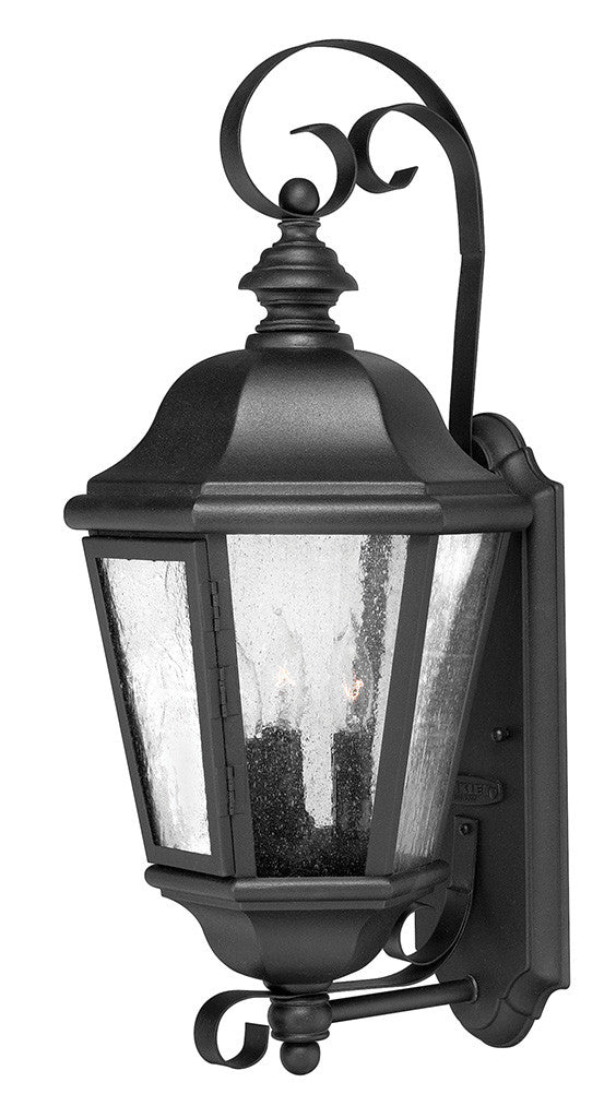 Hinkley Lighting Edgewater Large Wall Mount Lantern Black LED Bulb(s) Included 1670BK-LL