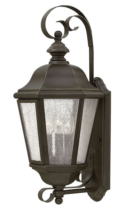 Hinkley Lighting Edgewater Large Wall Mount Lantern Oil Rubbed Bronze 1670OZ