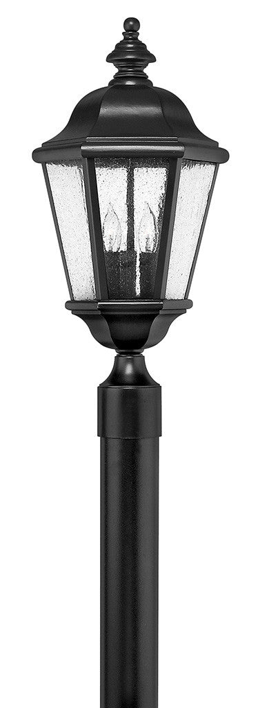 Hinkley Lighting Edgewater Large Post Top or Pier Mount Lantern Black LED Bulb(s) Included 1671BK-LL