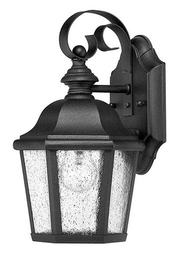 Hinkley Lighting Edgewater Small Wall Mount Lantern Black 1674BK