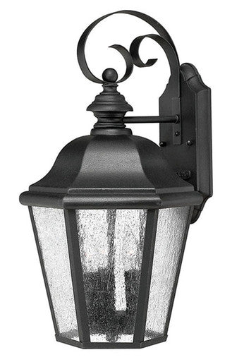 Hinkley Lighting Edgewater Medium Wall Mount Lantern Black 1676BK