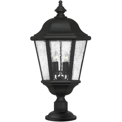 Hinkley Lighting Edgewater Extra Large Post Top or Pier Mount Lantern Black LED Bulb(s) Included 1677BK-LL