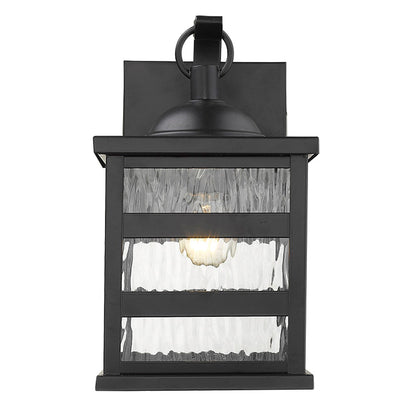 Acclaim Lighting Morris 1-Light Matte Black Wall Light in Matte Black 1682BK