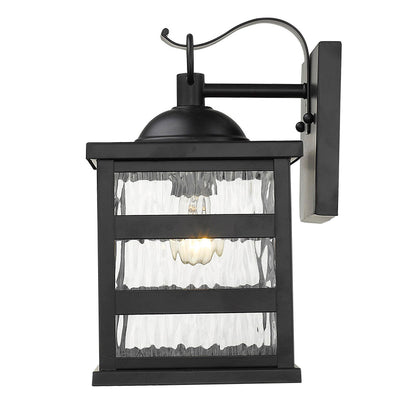 Acclaim Lighting Morris 1-Light Matte Black Wall Light in Matte Black 1682BK