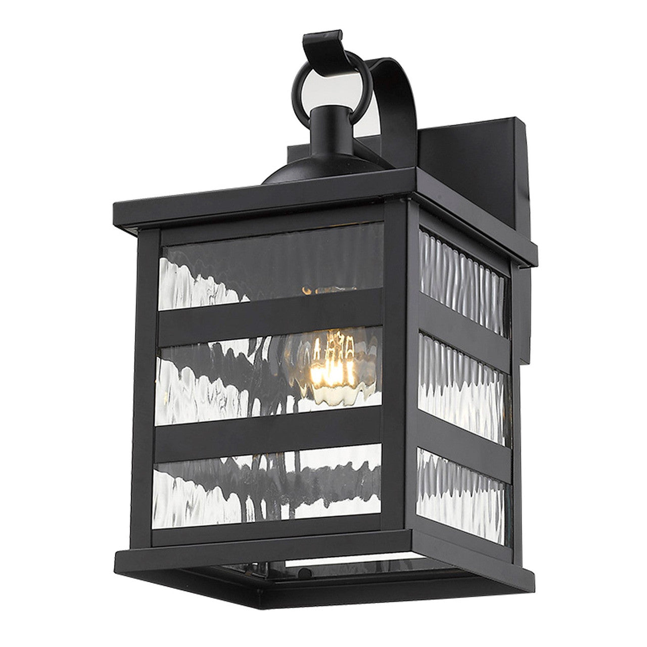 Acclaim Lighting Morris 1-Light Matte Black Wall Light in Matte Black 1682BK