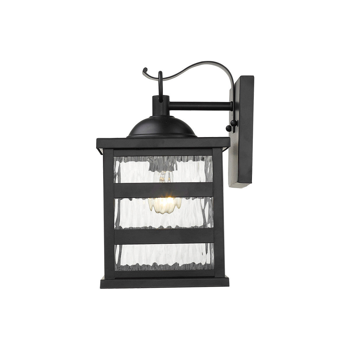 Acclaim Lighting Morris 1-Light Matte Black Wall Light in Matte Black 1682BK